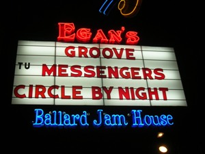 Egan's Ballard Jam House Marquee